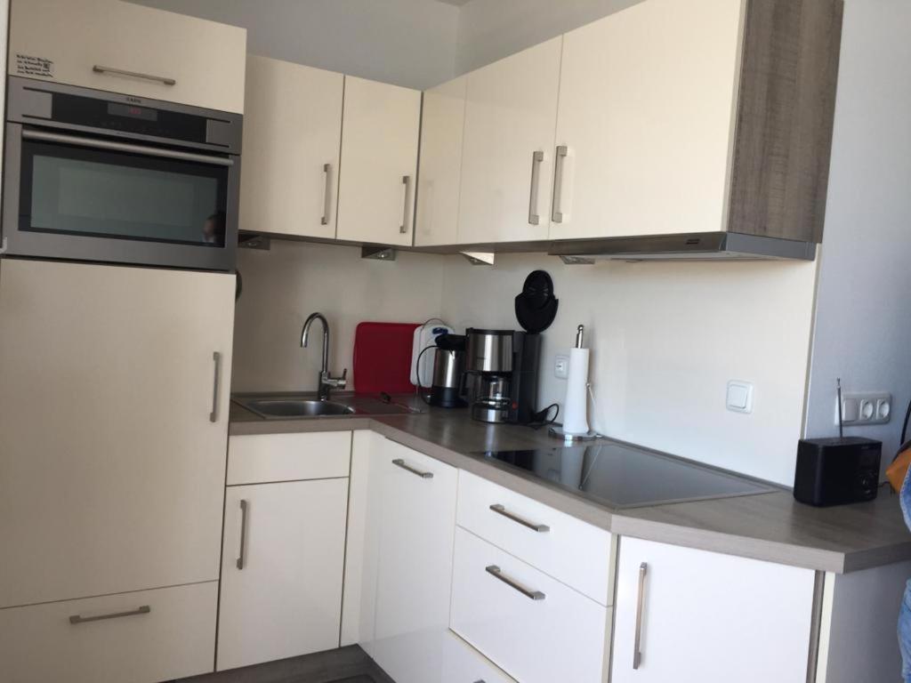 Ferienwohnung Sandkueste Mit Strandkorb & Indoor Spielplatz Heiligenhafen Esterno foto
